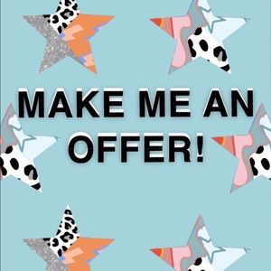 make me an offer on ANY item!!